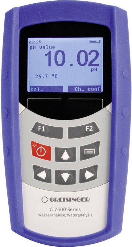 G7500 Kombi-Messgerät pH-Wert, Redox (orp), Temperatur, O2-Sättigung, O2-Konzentration, - Greisinger