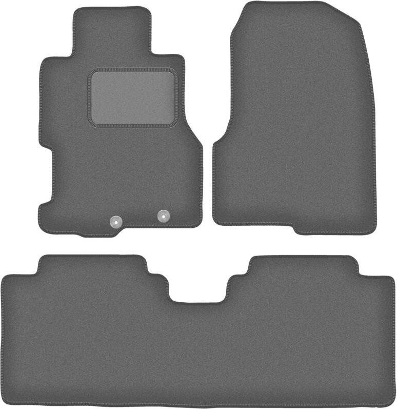Graphit-Fußmatten für: Honda Civic VII 5 Türen (2001-1007)