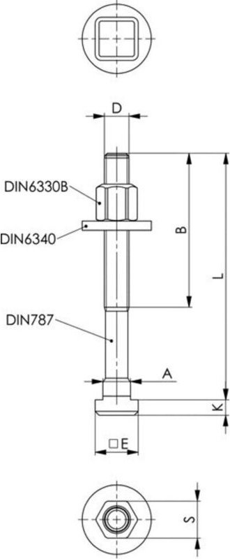 Kegelpfanne DIN6319D M10 amf