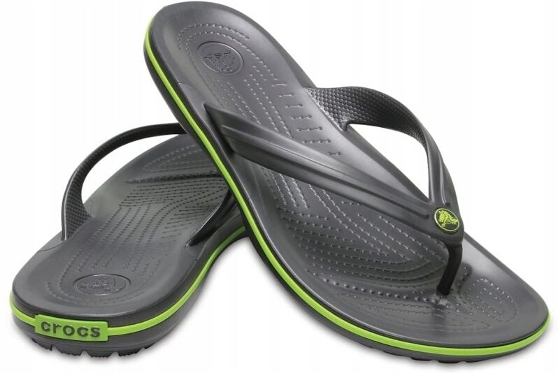 Thumbnail - Crocs Crocband Flip 11033 M05 Eu375 W07 Graphitevolt Grün