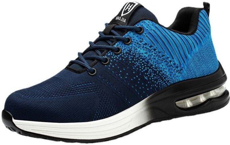 Sicherheits-Sneaker, Arbeits-Sneaker mit Stahlkappe, leichte, bequeme Sicherheitsschuhe, Industrie-Arbeits-Sneaker mit L...