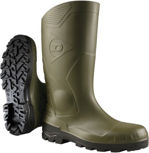 H142611 Wasserdichte Sicherheitsstiefel S5 Grün 42 - Dunlop