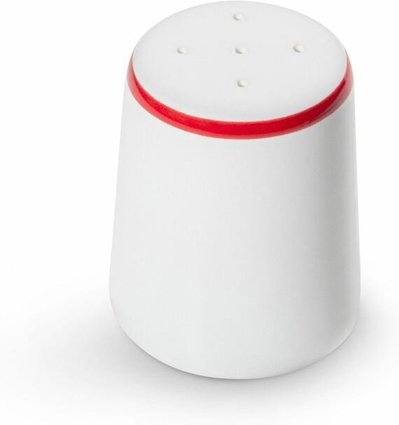 Gmundner Keramik - Rubinroter Rand, Salzstreuer gerade