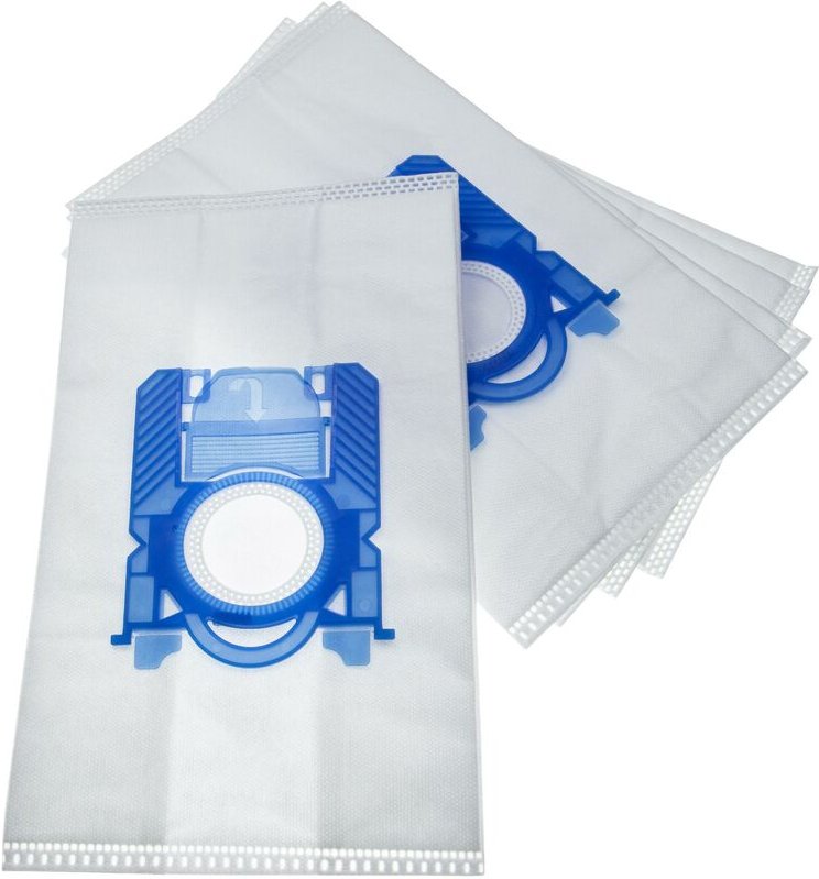 Thumbnail - 5x Staubsaugerbeutel kompatibel mit Philips SilentStar FC9300 - FC9309 Staubsauger - Mikrovlies, 28,8cm x 17,1cm, Weiß -...