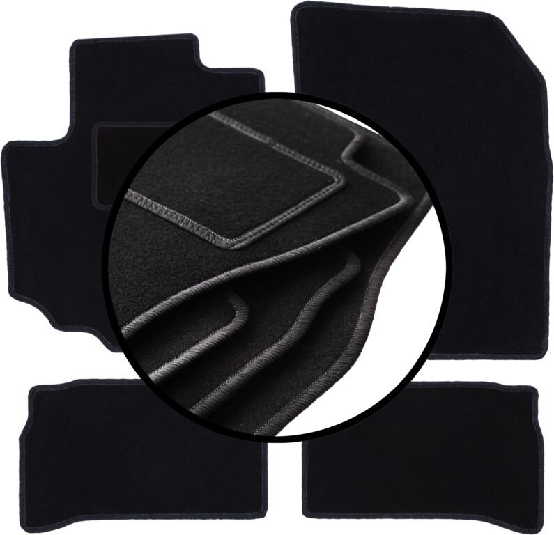 Komplettset Veloursmatten für: Suzuki Grand Vitara III Crossover (2015-)