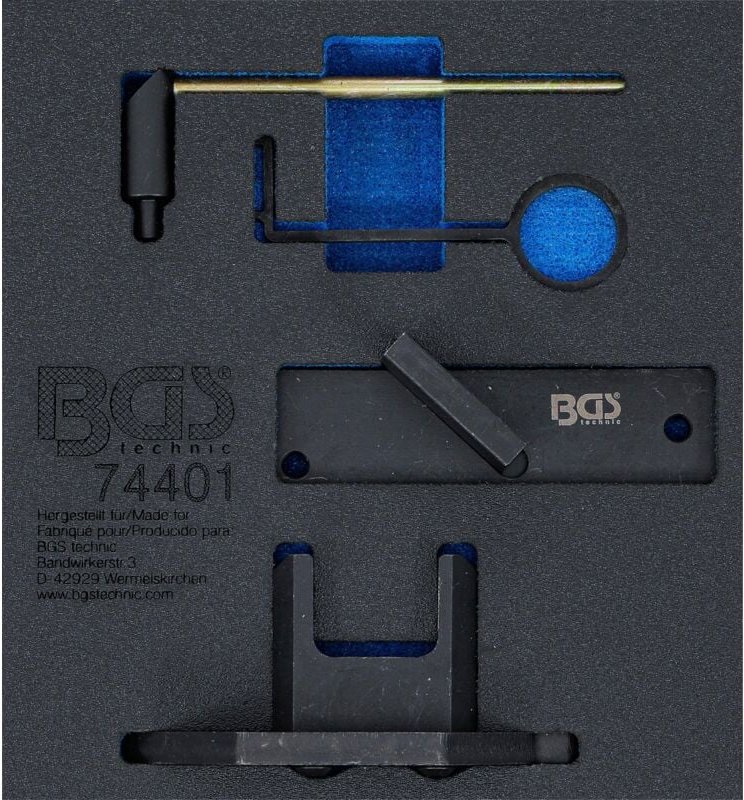 Bgs Technic - bgs Werkstattwageneinlage 1/6: Motor-Einstellwerkzeug-Satz für Citroën, Peugeot 1.2 gdi PureTech