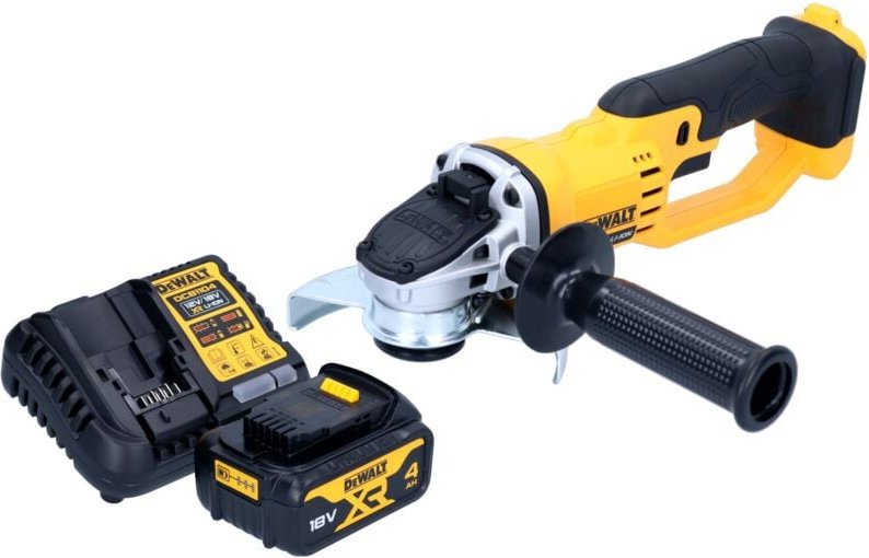 Dcg 412 M1 Akku Winkelschleifer 18 v 125 mm + 1x Akku 4,0 Ah + Ladegerät - Dewalt
