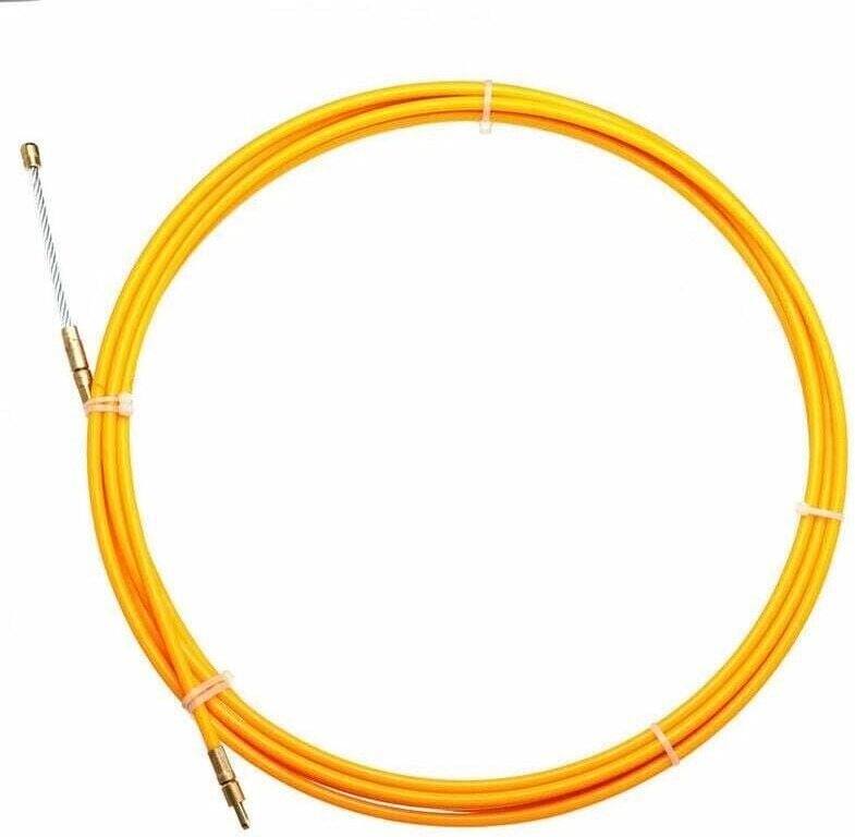 Thumbnail - Nylon-Drahtzieher, d = 6 mm, l = 30 m, Fiberglas-Kabelstange, Elektriker-Angeldrahtzieher - KZQ
