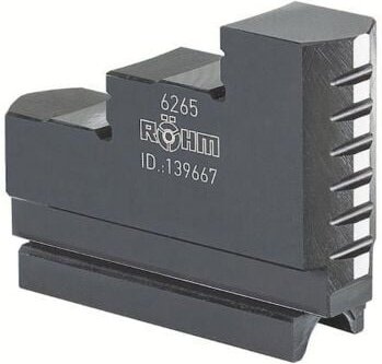 Thumbnail - Röhm Umkehr-Aufsatzbacken UB, Größe 200, 3-Backensatz, gehärtet, für EG ES - 139666