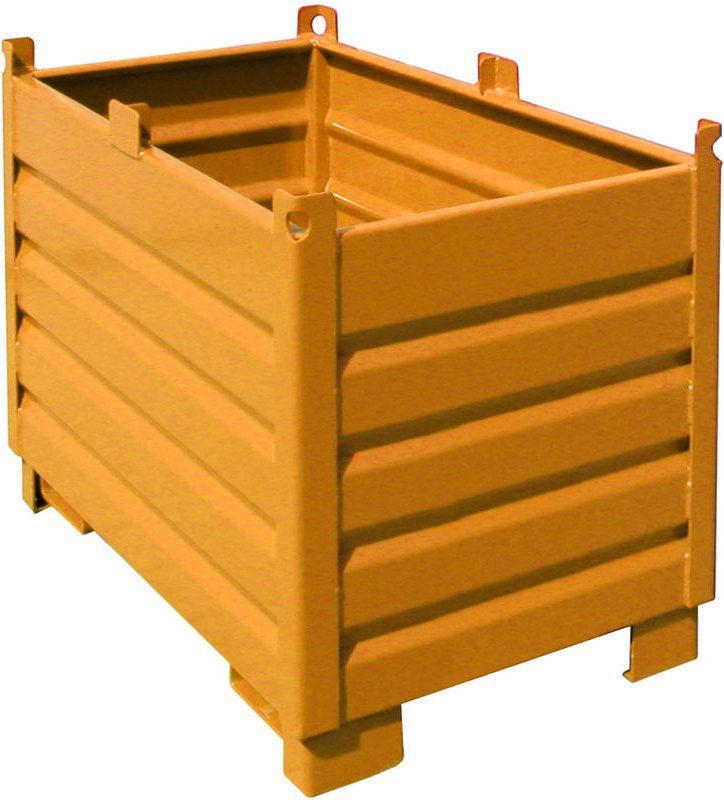 Bauer Sammelbehälter-System SBS 500, lackiert, Gelborange