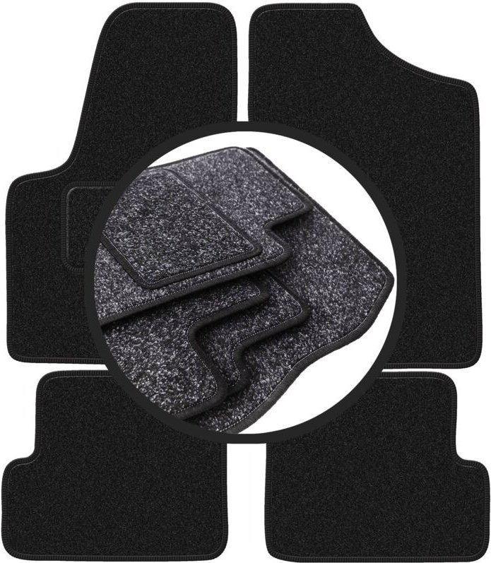 ANTHRA Autofußmatten für: Fiat Seicento Fließheck (1998-2010)