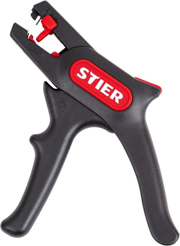 Automatische Abisolierzange, 0,2 - 6,0 mm², 165 mm, Abtastsystem und Längenanschlag für hohe Präzision - Stier