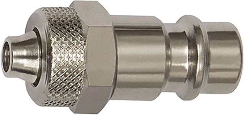 Nippel für Kupplungen nw 7,2 - nw 7,8, Stahl, für Schlauch 6x4 - Riegler