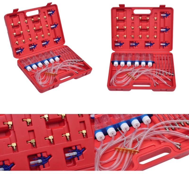 Vidaxl - Diesel-Durchflussmesser und Adaptersatz - Diesel-Durchflussmesser - Kraftstoffeinspritzung - Diagnosewerkzeug -...