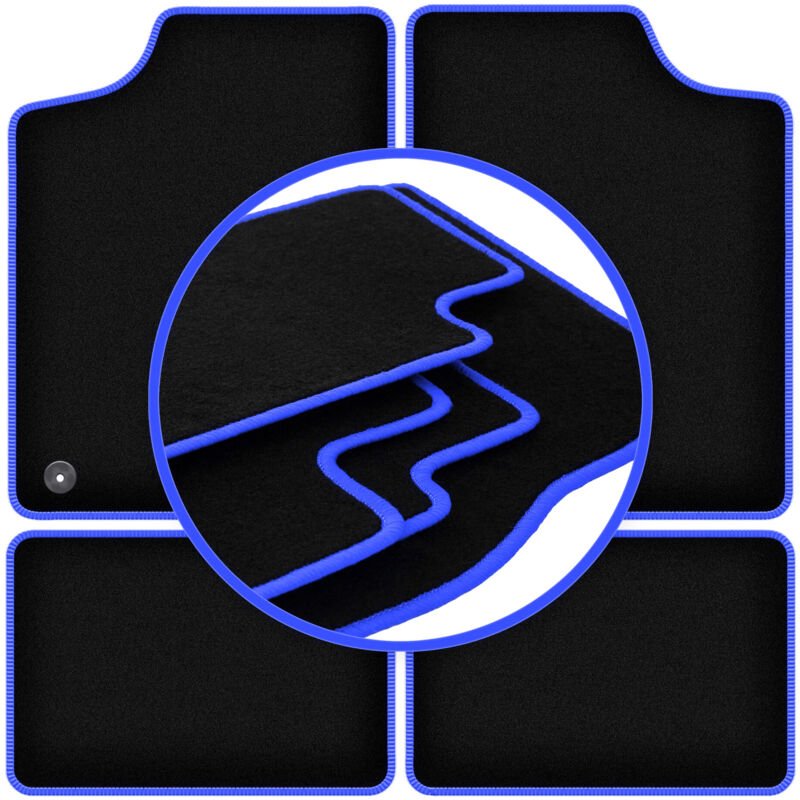 CARLUX-BLUE Autofußmatten für: Citroen AX Fließheck (1986-1998)