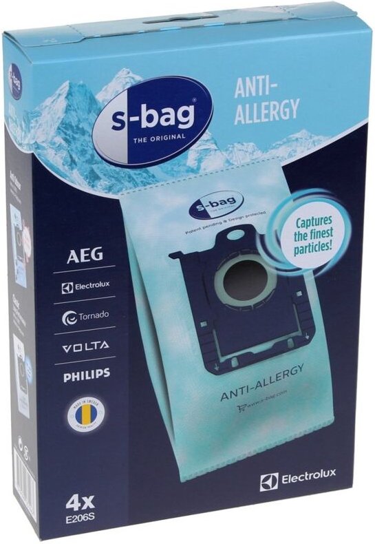 Ersatzteil - Box mit 4 Taschen E206S - - ELECTROLUX