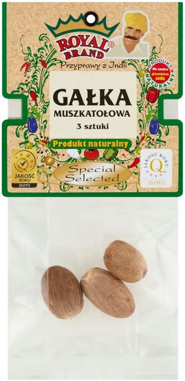 Muskatnuss 3 Stück ca. 30 g