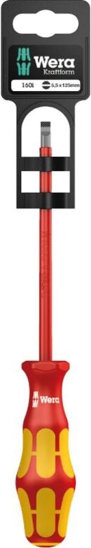 Wera 160i VDE Schlitz-Schraubendreher Klingenbreite: 5.5 mm