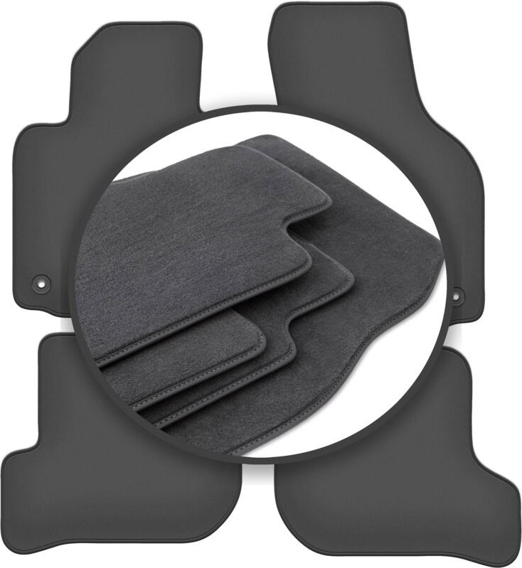 Premium-Fußmatten für: Volkswagen Golf V Schrägheck, Variant, Kombi (2003-2009)