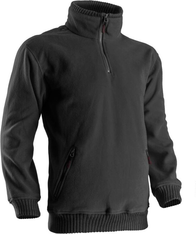 Arbeits-Pullover aus Polarstoff ANGARA - Schwarz XL - 52/54