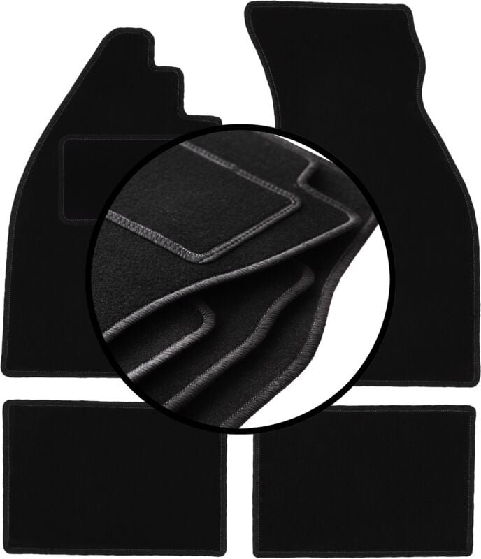 Kompletter Satz Veloursmatten für: Volkswagen Käfer 0 (1938-2003)