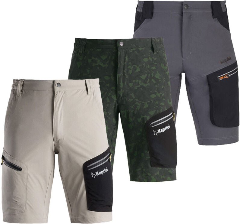 Tech Arbeitsshorts - l - Beige - Kapriol