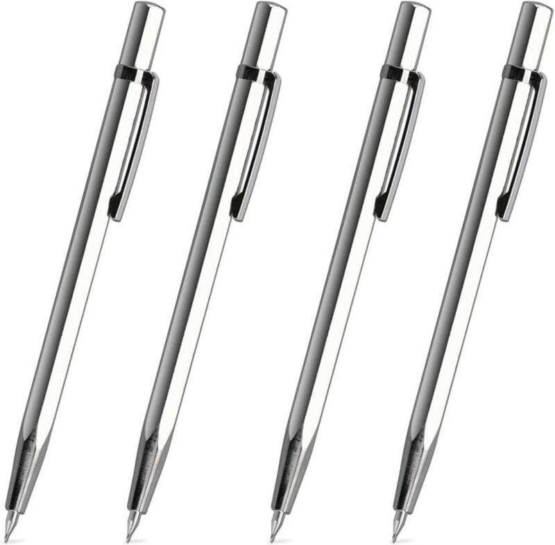 Stück Gravierstift, tragbarer Metallstift, multifunktionaler Anreißstift, Gravurstift, Legierungsstift mit Schutzhülle, ...