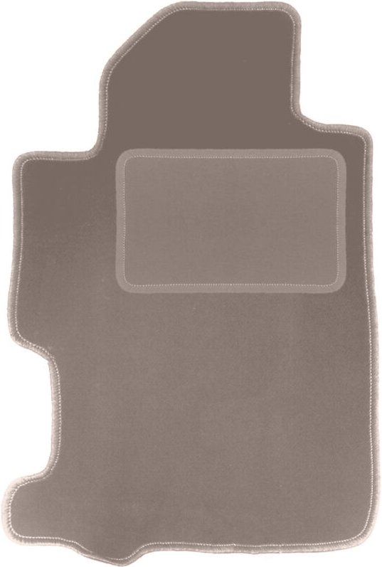 Beige Fahrermatte für: Honda FR-V Minivan (2004-2009)