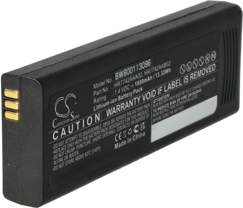 Thumbnail - Vhbw - Akku Ersatz für eads HR7742AAA02, HR7742AAB02 für Funkgerät, Walkie Talkie (1800 mAh, 7,4 v, Li-Ion)