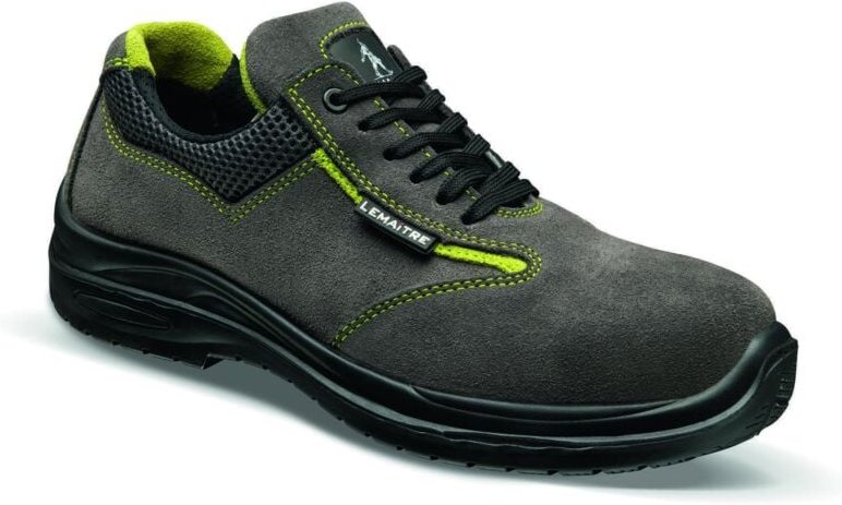 Sicherheitsschuhe niedrig ALES S3 CI SRC Grau/Grün 42