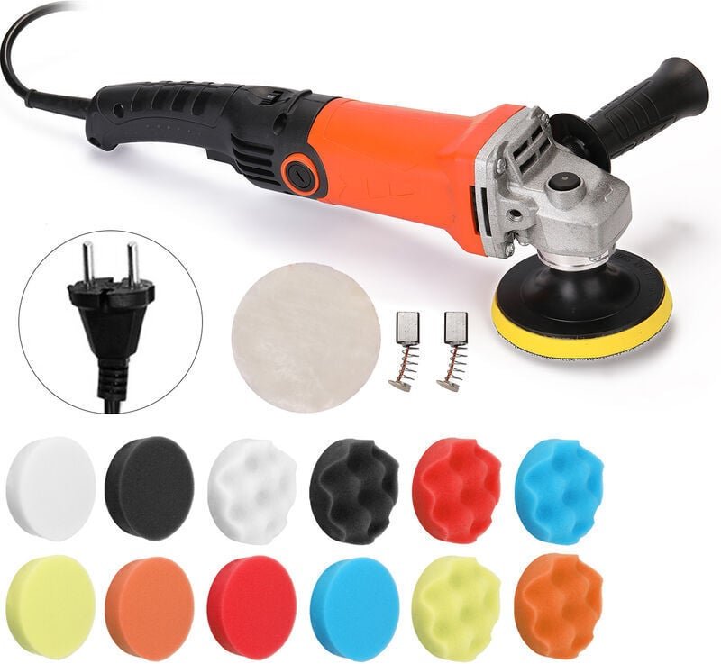 1200W 220Volt Einstellbare Geschwindigkeit Elektrische Auto Polierer Wachsen Maschine Auto Möbel Polieren Werkzeug