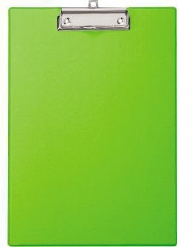 Maul - Klemmbrett 22,9 x 31,9 cm (b x h) din A4 Karton Material der Kaschierung außen: Polypropylen hellgrün