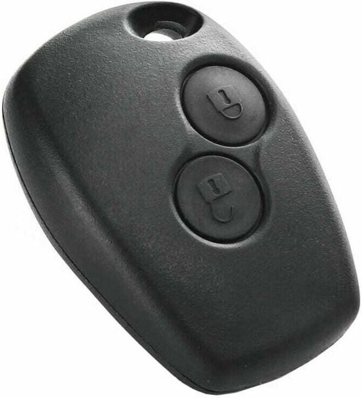 YMYNY Funkschlüsselgehäuse kompatibel mit Renault Dacia Sandero Duster Lodgy Logan Dokker 2 Tasten