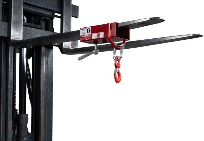 FIMM Fourreaux Lasthaken für Gabelstapler für eine Gabel Tragkraft 600kg