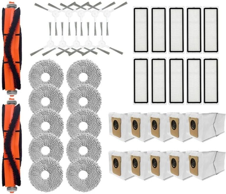 Thumbnail - Für Omni 2 / C102CN/Omni 1S/B116 Roboter Staubsauger Wichtigsten Seite Pinsel Hepa-Filter Mopp Tücher Staub Tasche zubeh...