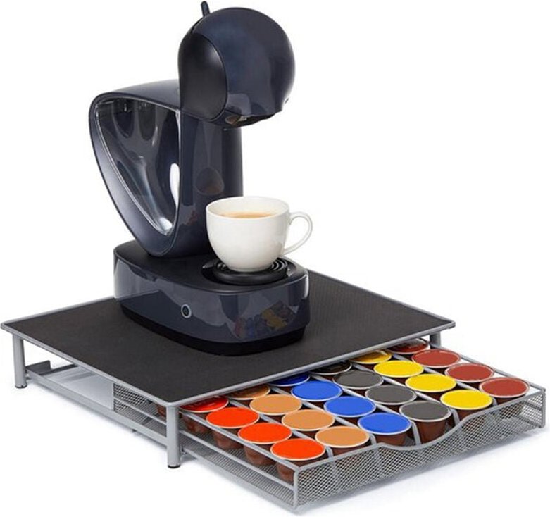 Thumbnail - Haloyo - Kaffeekapseln Aufbewahrung von 36 Kaffeekapseln,Kaffee Kapselhalter Schublade,Kapselschublade,Organizer zur Auf...