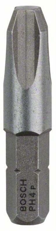 Accessories 2607001518 Kreuzschlitz-Bit ph 4 extra hart c 6.3 3 St. - Bosch