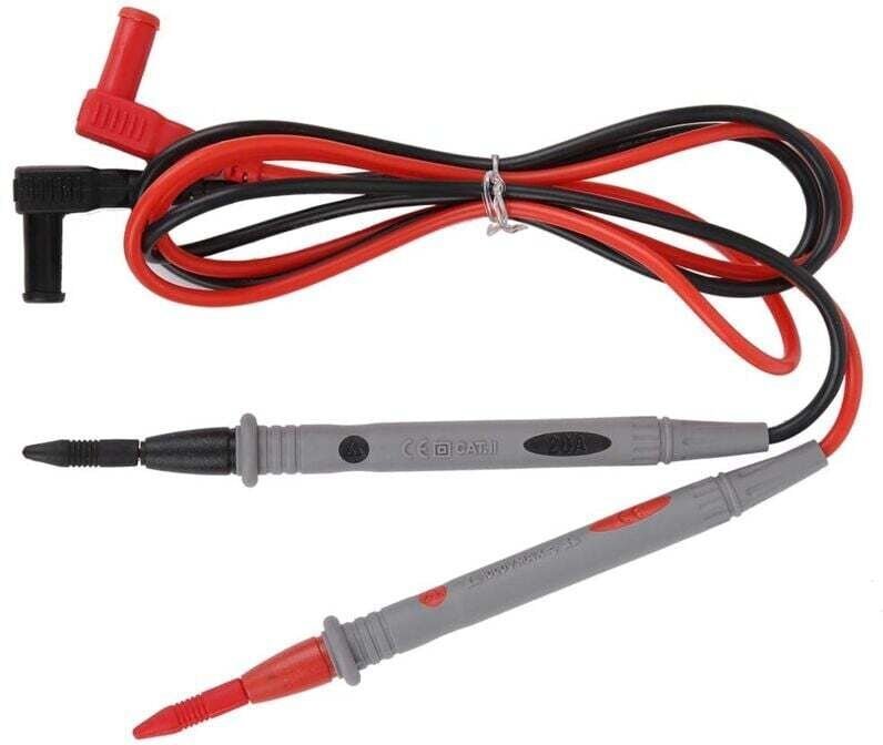 Thumbnail - Ymyny - Ulisem, 2 Stück ac/dc 1000 v, Silikon-Multimeter-Messleitungen, Sonden-Teststift, Elektriker-Tester, 20 a, robus...