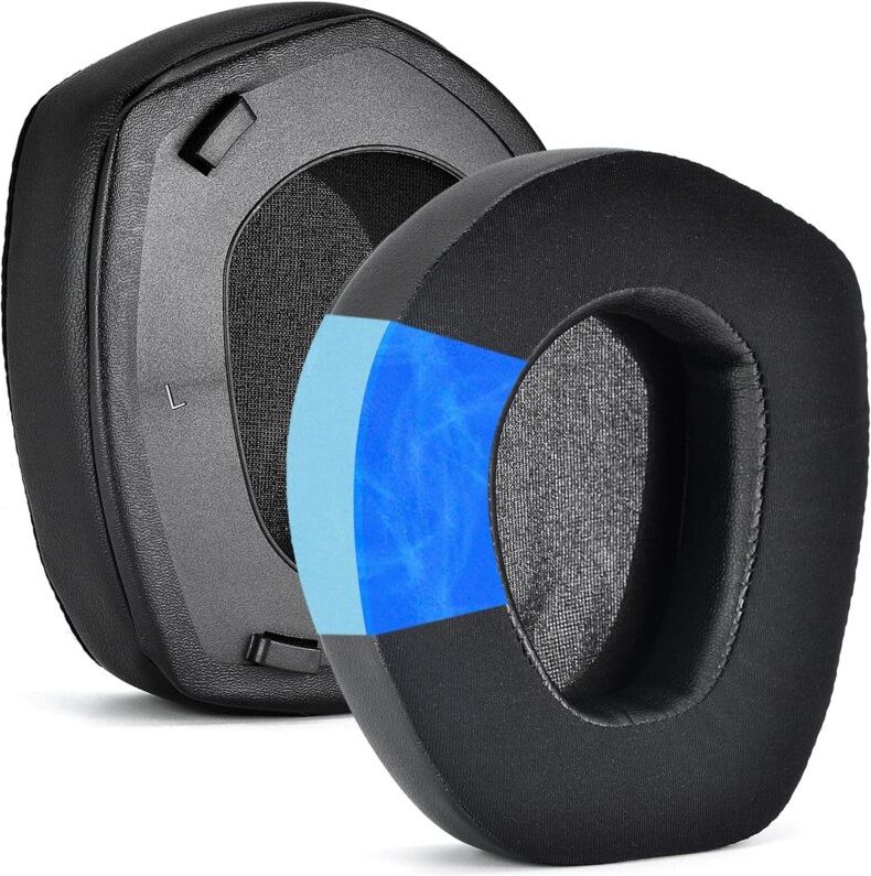 Ersatz-Ohrpolster aus Schaumstoff, kompatibel mit Sennheiser HDR RS165, RS175, RS185, RS195 RF, RF Wireless-Kopfhörern, ...
