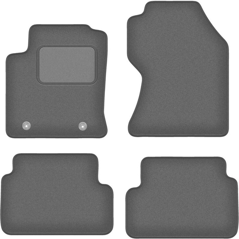 Graphit-Fußmatten für: Ford Focus MK1 FL Fließheck, Limousine, Kombi (2001-2004)