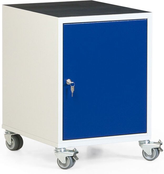 Protaurus Werkstatt-Rollcontainer mit Schrank und Riffelgummimatte