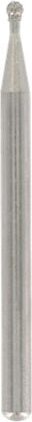 Dremel - 26157103JA Frässtift Hartmetall Kugel 2.0 mm Schaftdurchmesser 3.2 mm