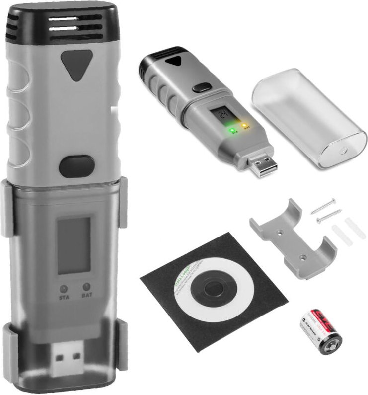 Steinberg Systems - Datenlogger Temperatur Luftfeuchtigkeit Klima usb lcd 35 bis 80°C 0 bis 100%rH