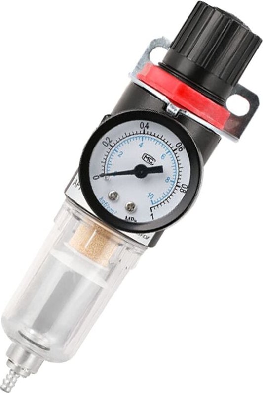 Druckluft-Öl-Wasser-Abscheider-Werkzeug, Luftfilter-Falle, Druckminderer mit Manometer, pneumatischer Regler, Öler für L...