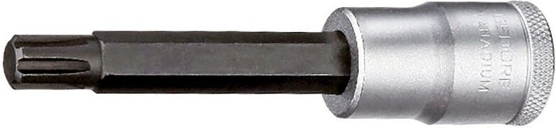 Inr 19 l 6-100 Schraubendrehereinsatz 1/2' 100 mm ribe M6