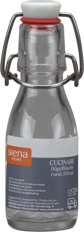 Siena Home - Bügelflasche 'Cucinare' 100 ml rund