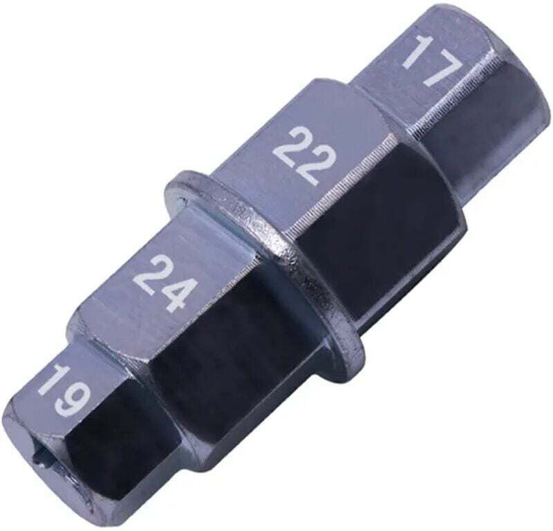 Motorrad-Vorderradachse, Radachsschlüssel, Motorrad-Radachsschlüssel, Motorrad-Spezialsteckschlüssel, Sechskantachse, Mo...