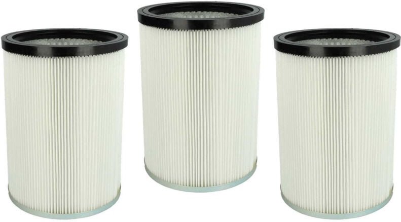 3x Faltenfilter kompatibel mit Kärcher nt 70/2 gb, nt 70/2 Adv eu, nt 70/2 Me, nt 70/2 Me eu Staubsauger - Patronenfilte...