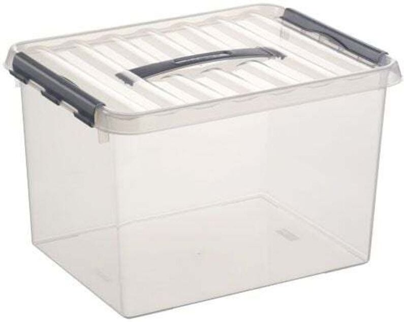 Box Regalsystem Q-Line 22 l 40 x 30 x 26 cm Aufbewahrungsbox Kunstoffbox - Sunware
