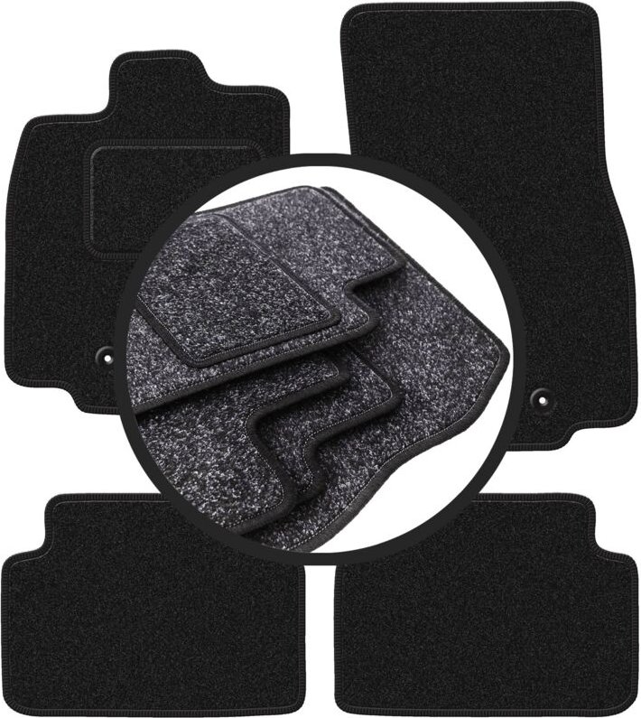 ANTHRA Autofußmatten für: Jaguar XF I 2WD X250 Limousine, Kombi (2007-2015)